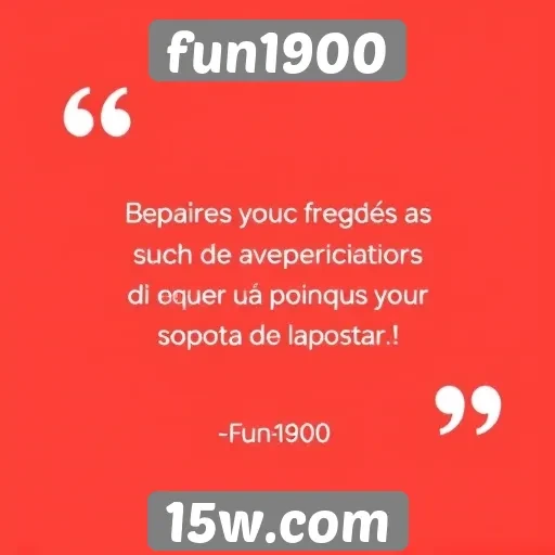 Opiniões de usuários sobre a experiência no fun1900